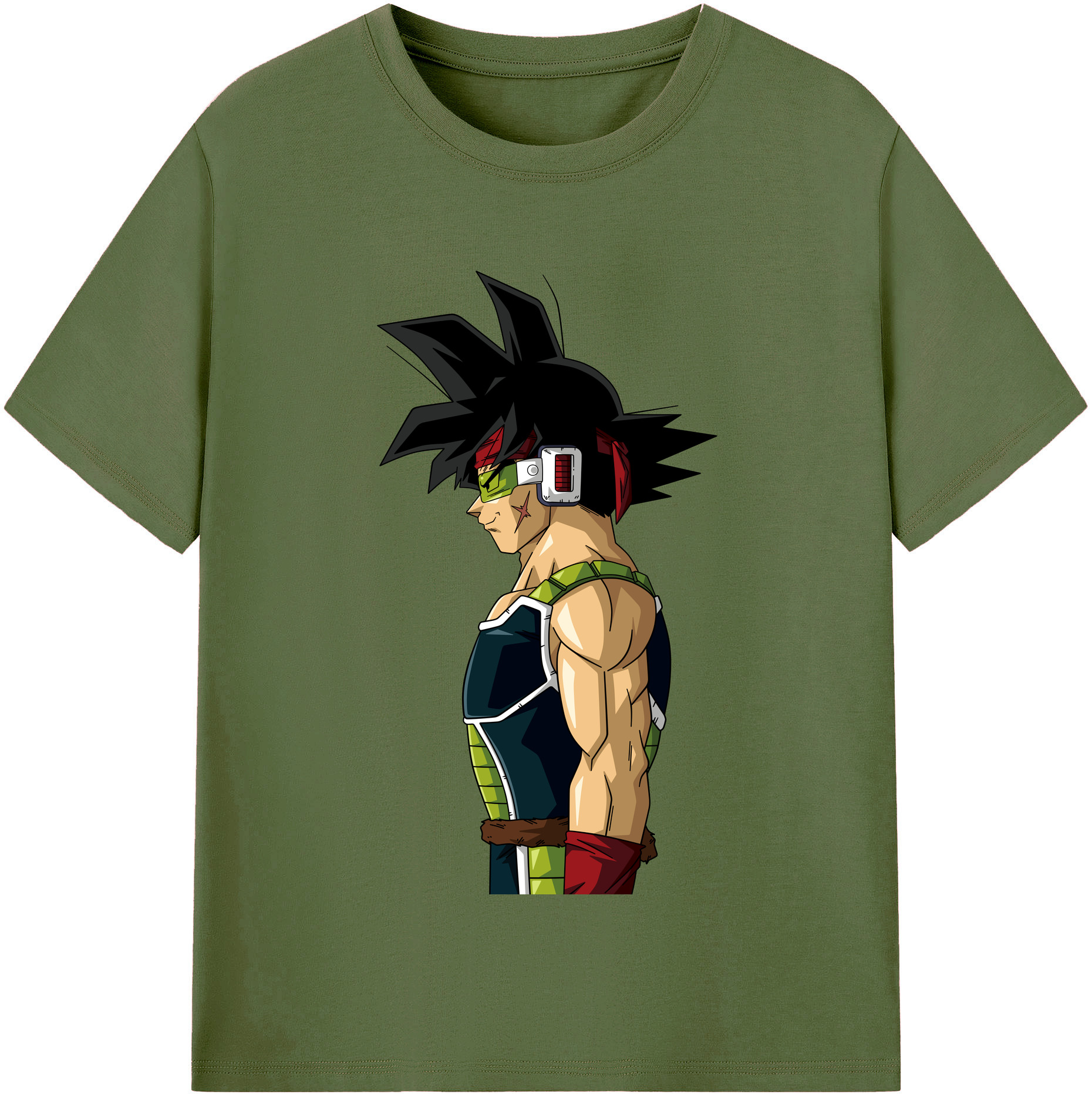 （画像用） ドラゴンボール バーダック DRAGON BALL Burdock 綿100％半袖Tシャツ（フロントプリント）